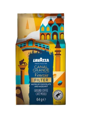 Lavazza Canal Grande Filterkaffee 30 x 64g Gemahlen